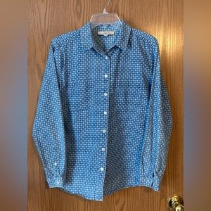 Ann Taylor Loft long sleeve button down.